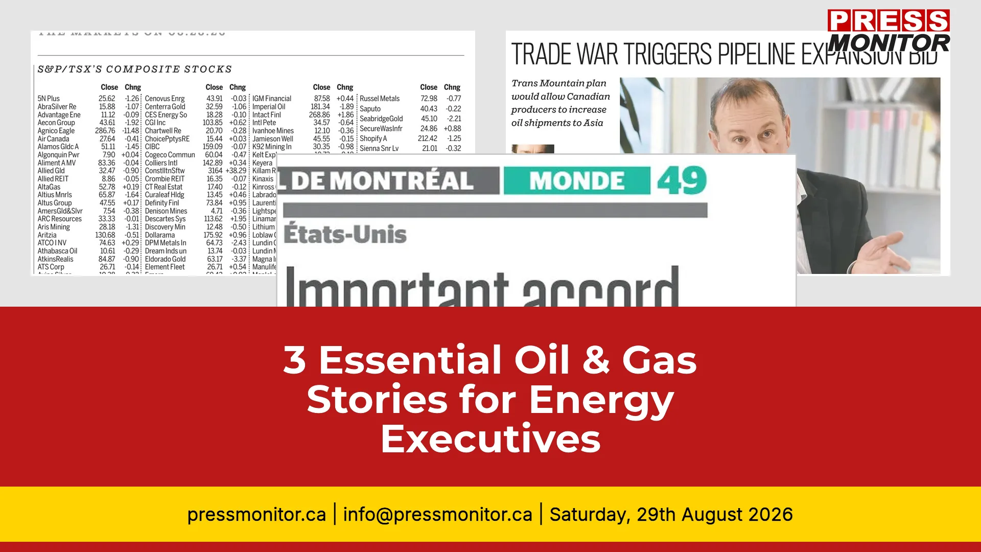 3 Essential Oil & Gas Stories for Energy Executives