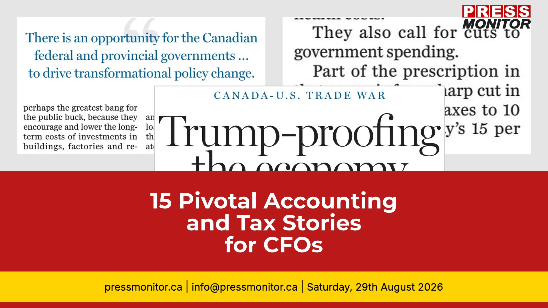 15 Pivotal Accounting and Tax Stories for CFOs