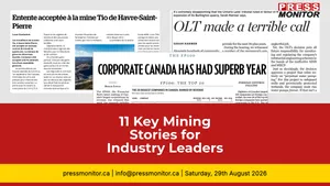 11 Key Mining Stories for Industry Leaders