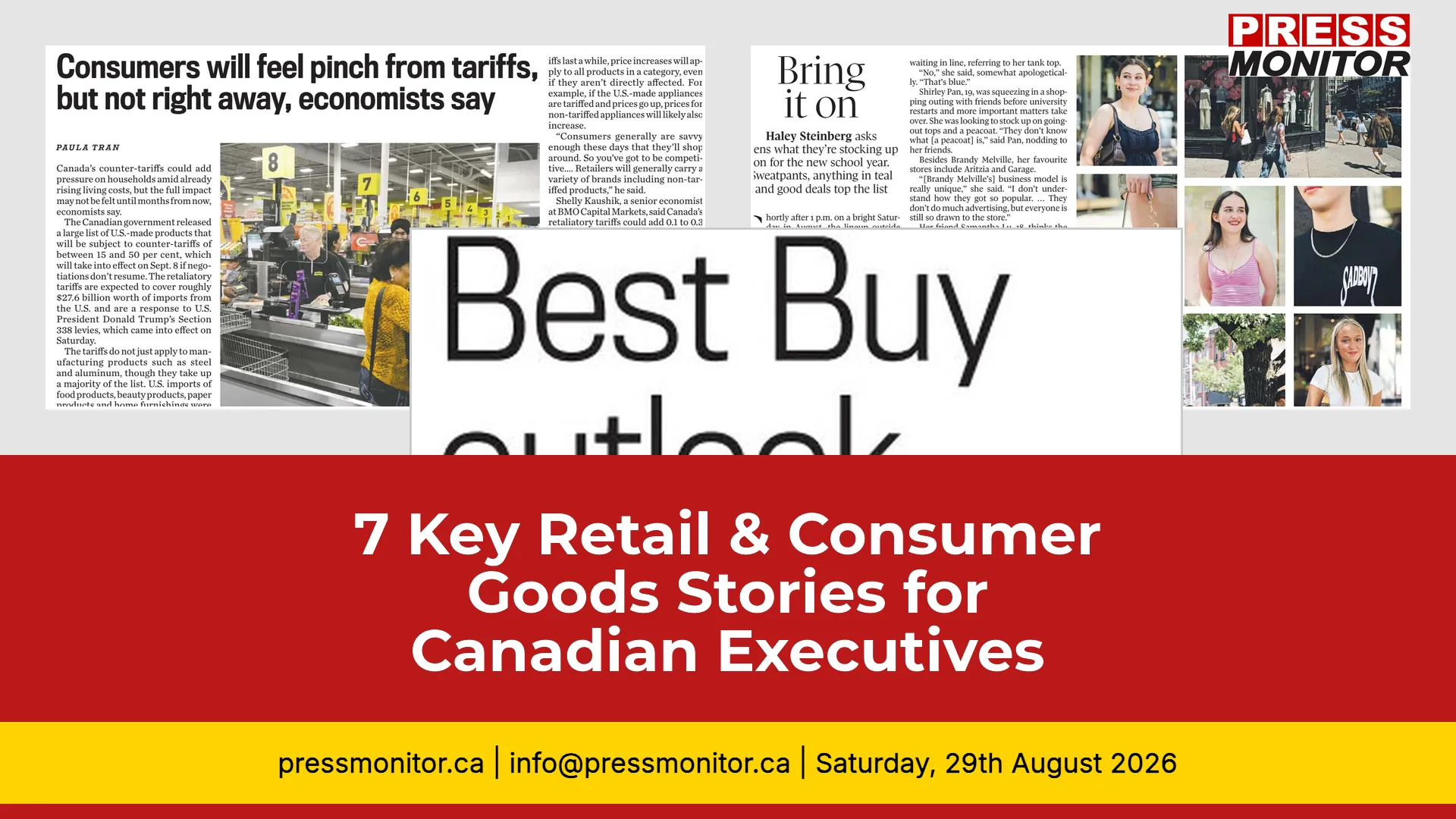 7 Key Retail & Consumer Goods Stories for Canadian Executives