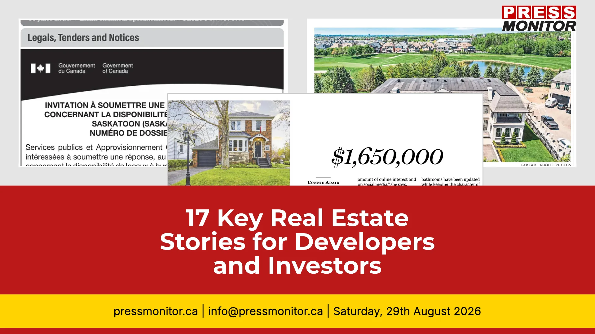 17 Key Real Estate Stories for Developers and Investors