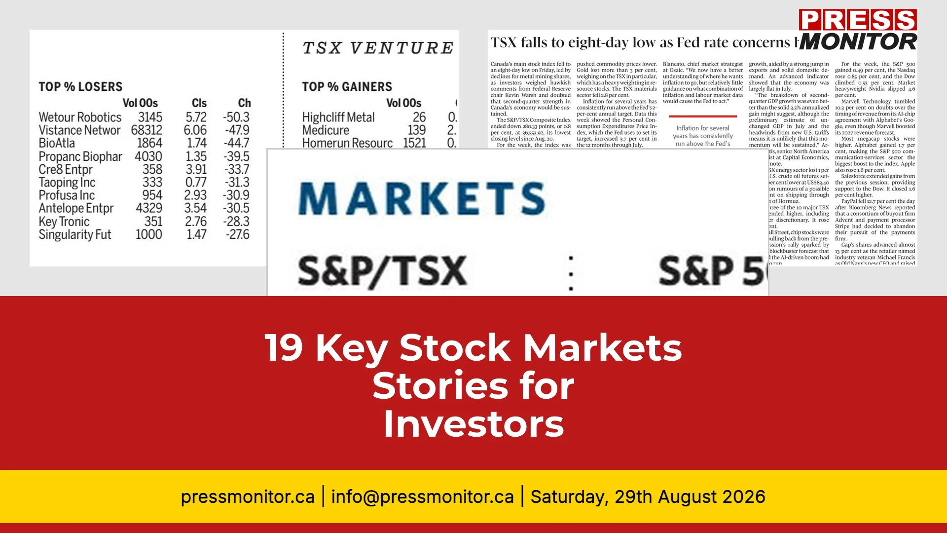 19 Key Stock Markets Stories for Investors