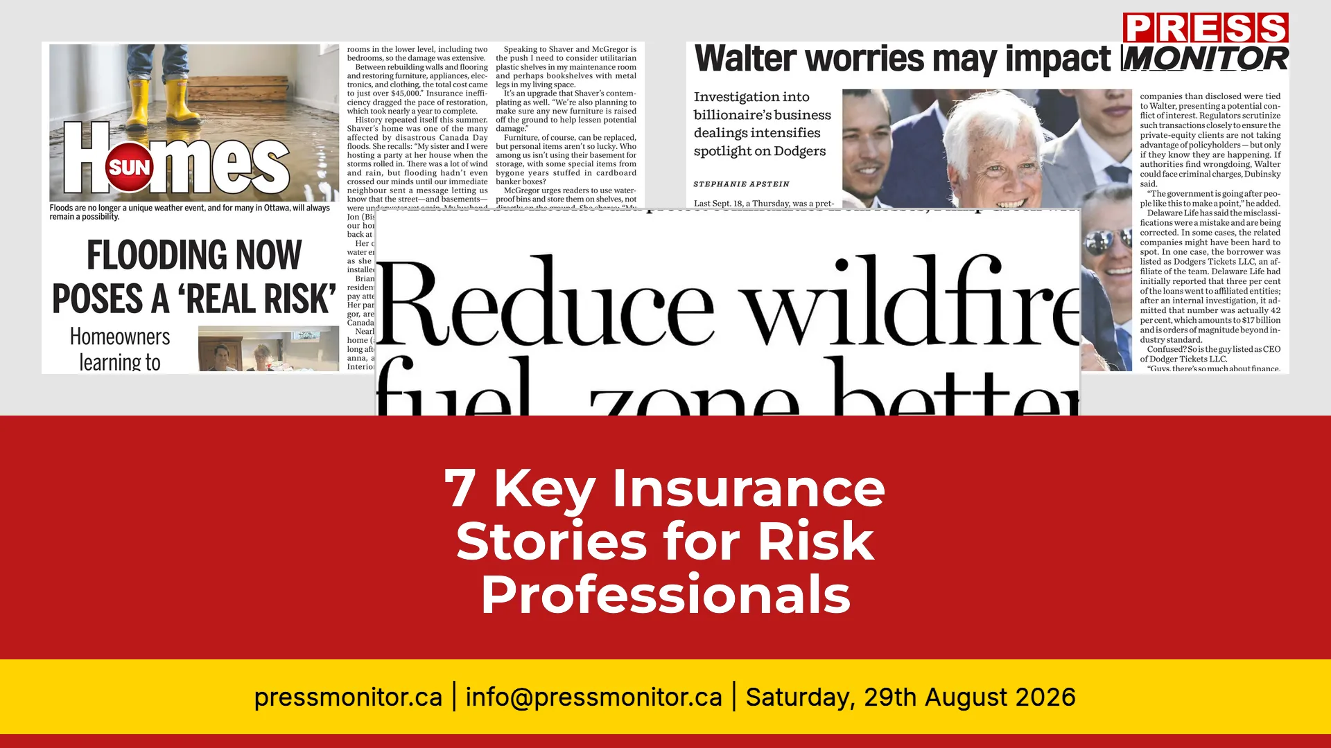 7 Key Insurance Stories for Risk Professionals