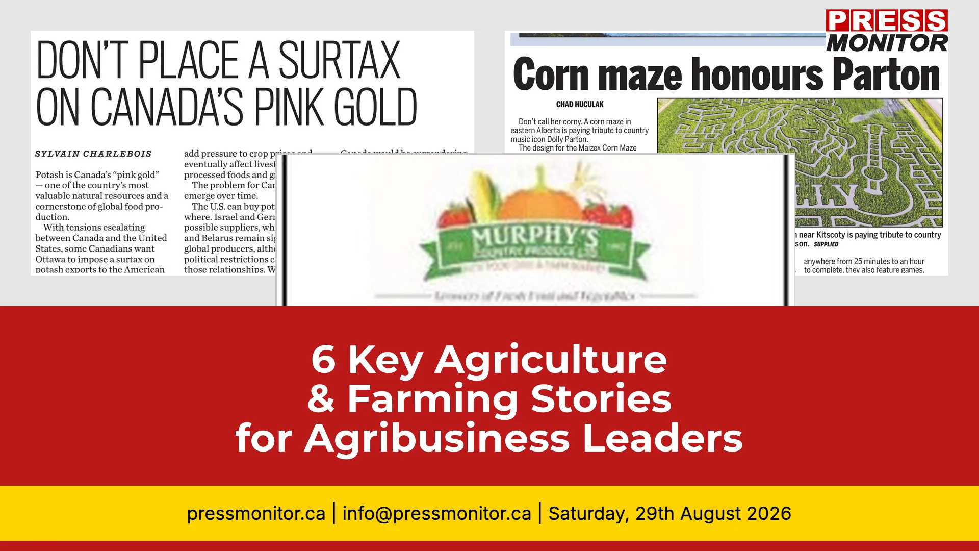 6 Key Agriculture & Farming Stories for Agribusiness Leaders