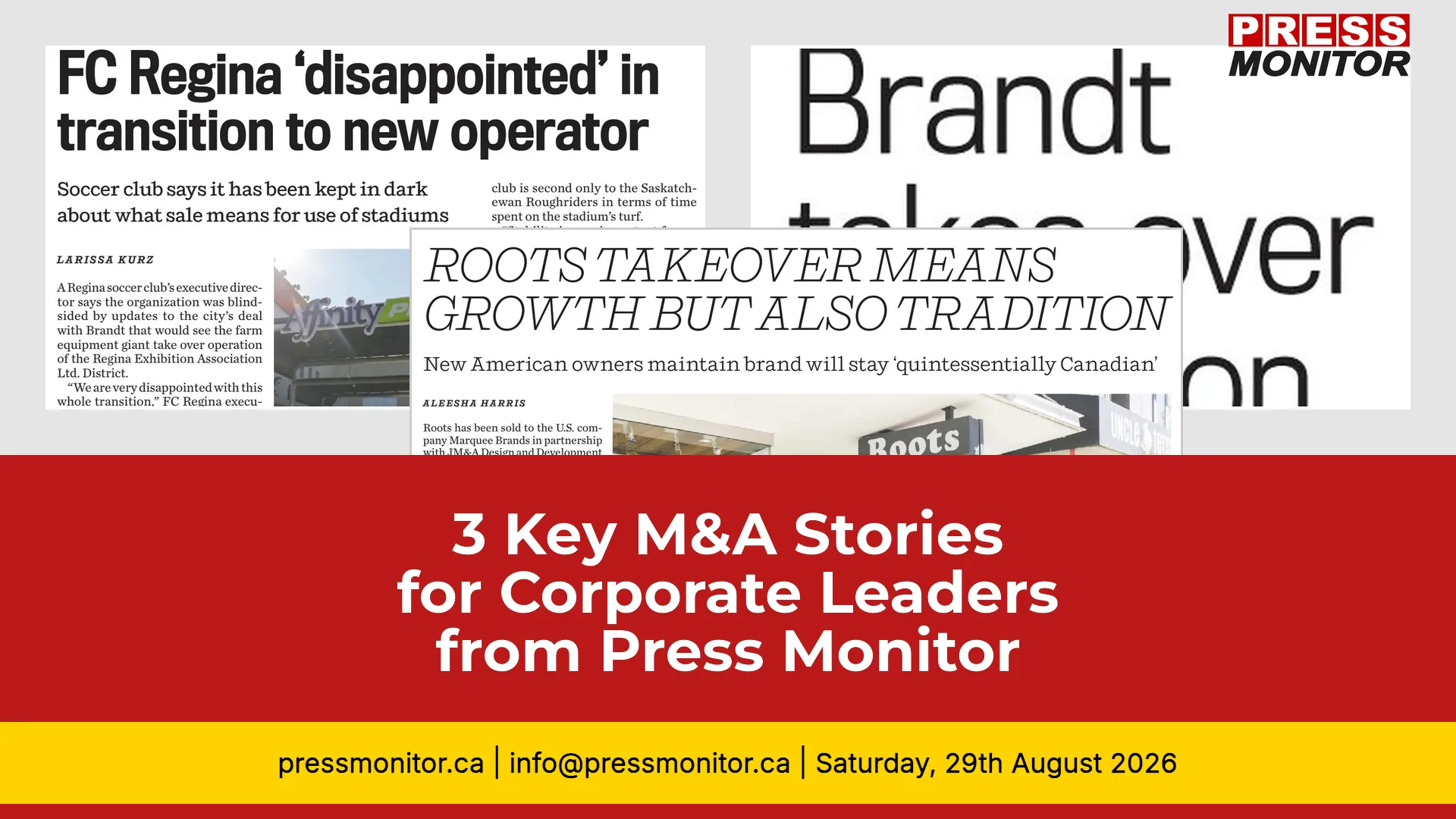 3 Key M&A Stories for Corporate Leaders