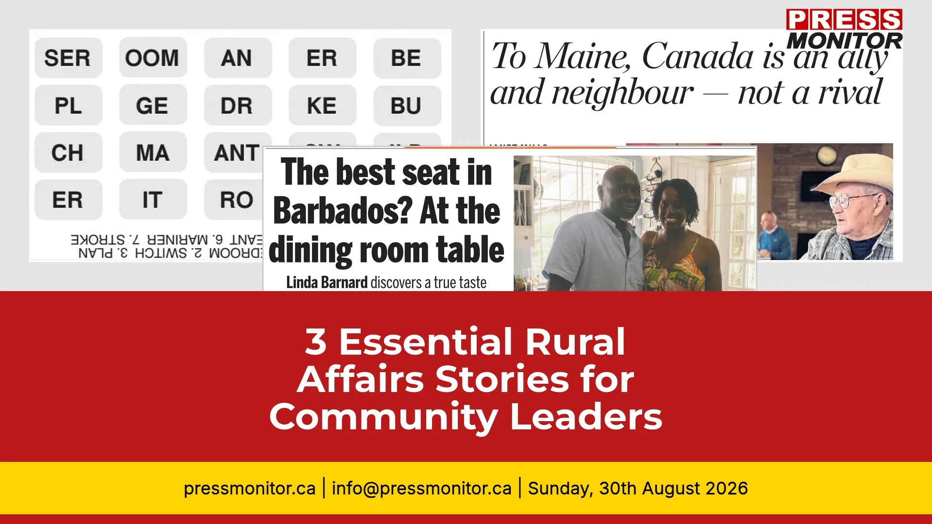 3 Essential Rural Affairs Stories for Community Leaders