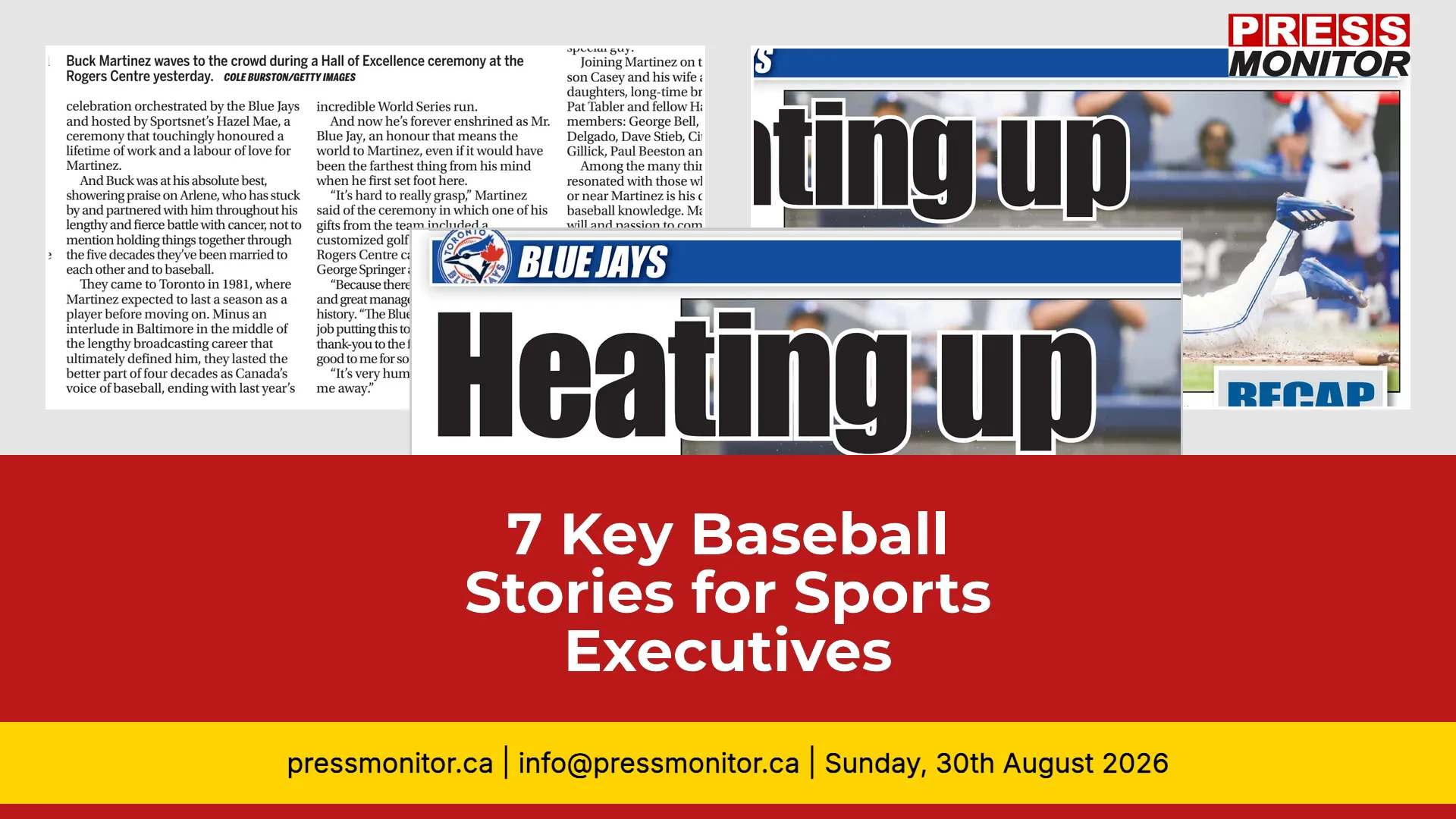 7 Key Baseball Stories for Sports Executives