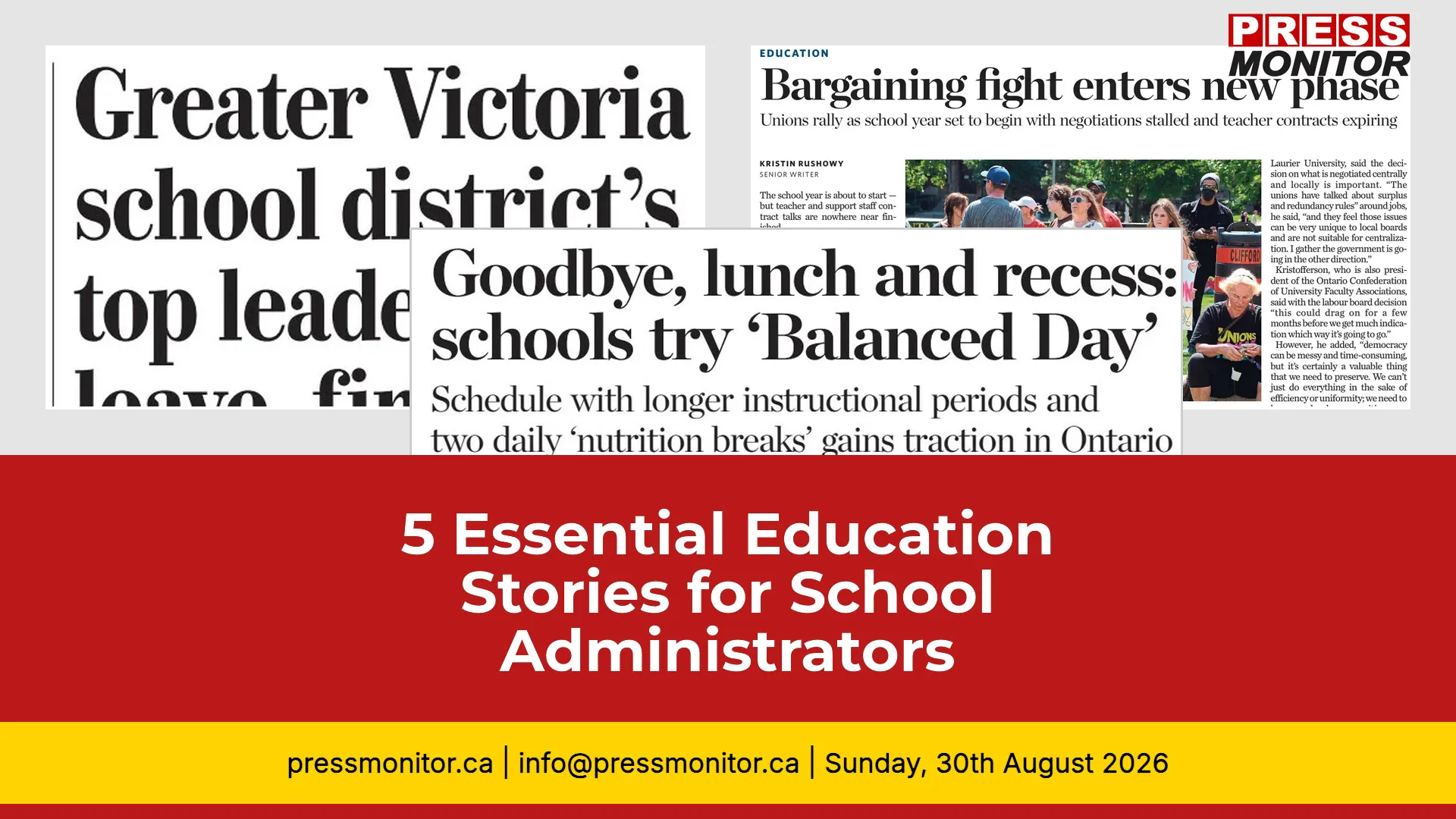 5 Essential Education Stories for School Administrators