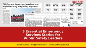 3 Essential Emergency Services Stories for Public Safety Leaders