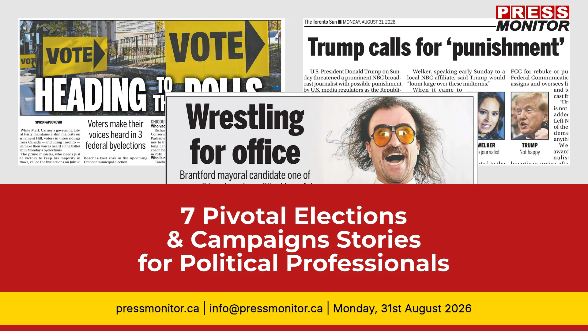 7 Pivotal Elections & Campaigns Stories for Political Professionals