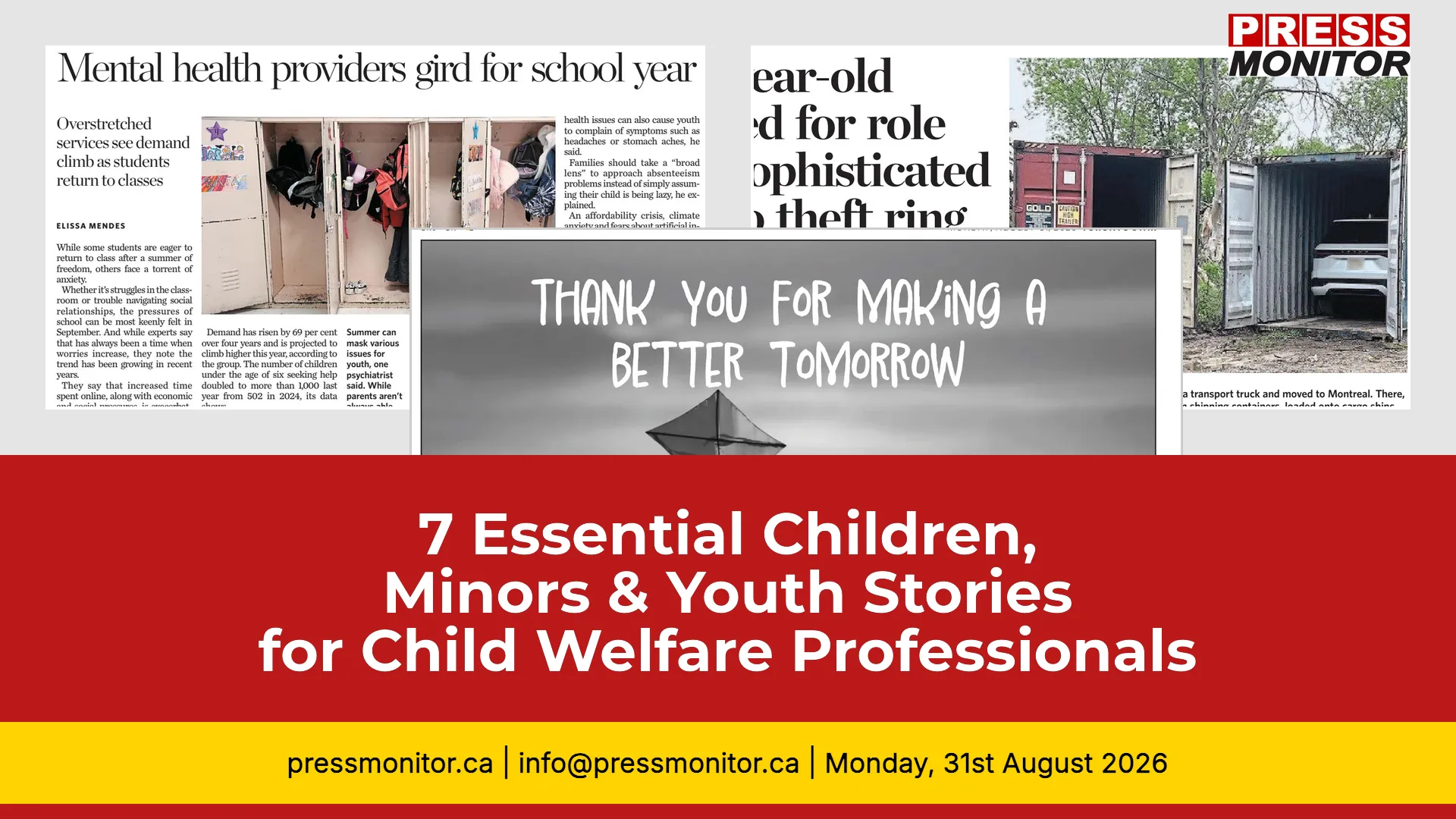 7 Essential Children, Minors & Youth Stories for Child Welfare Professionals