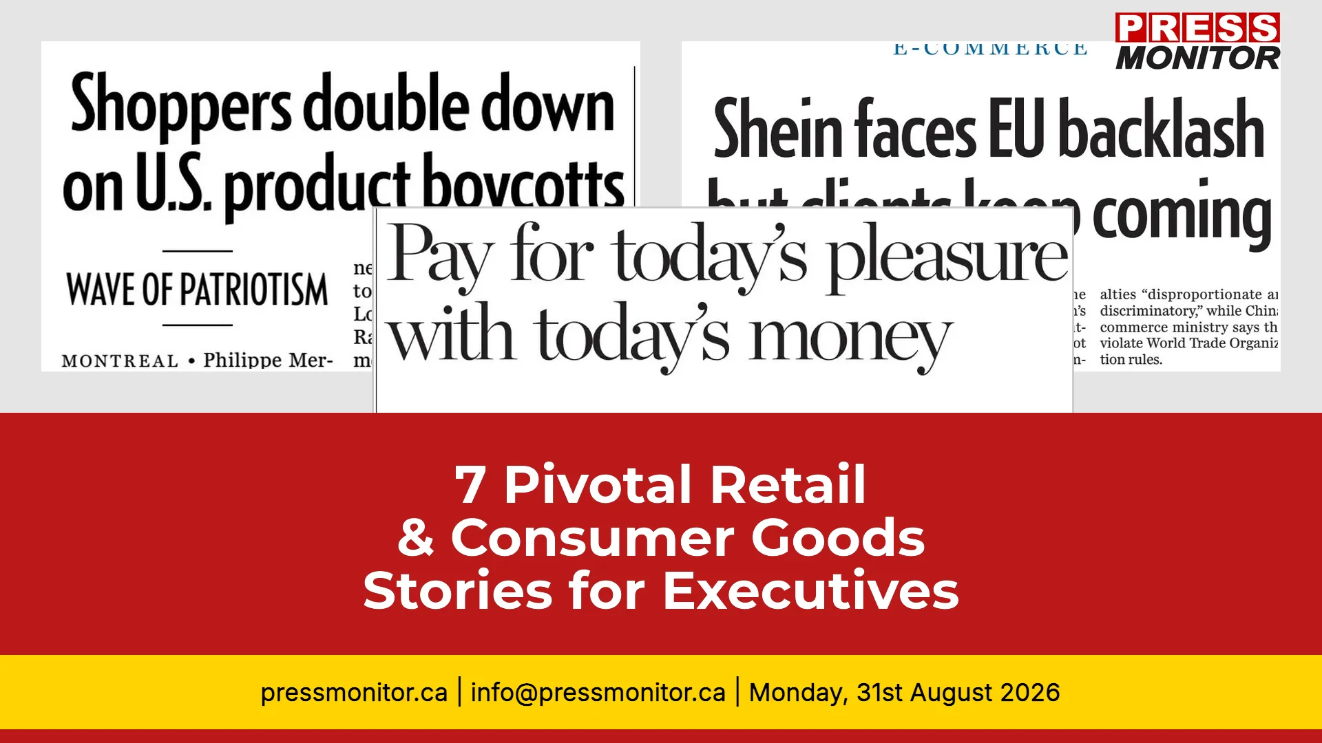 7 Pivotal Retail & Consumer Goods Stories for Executives
