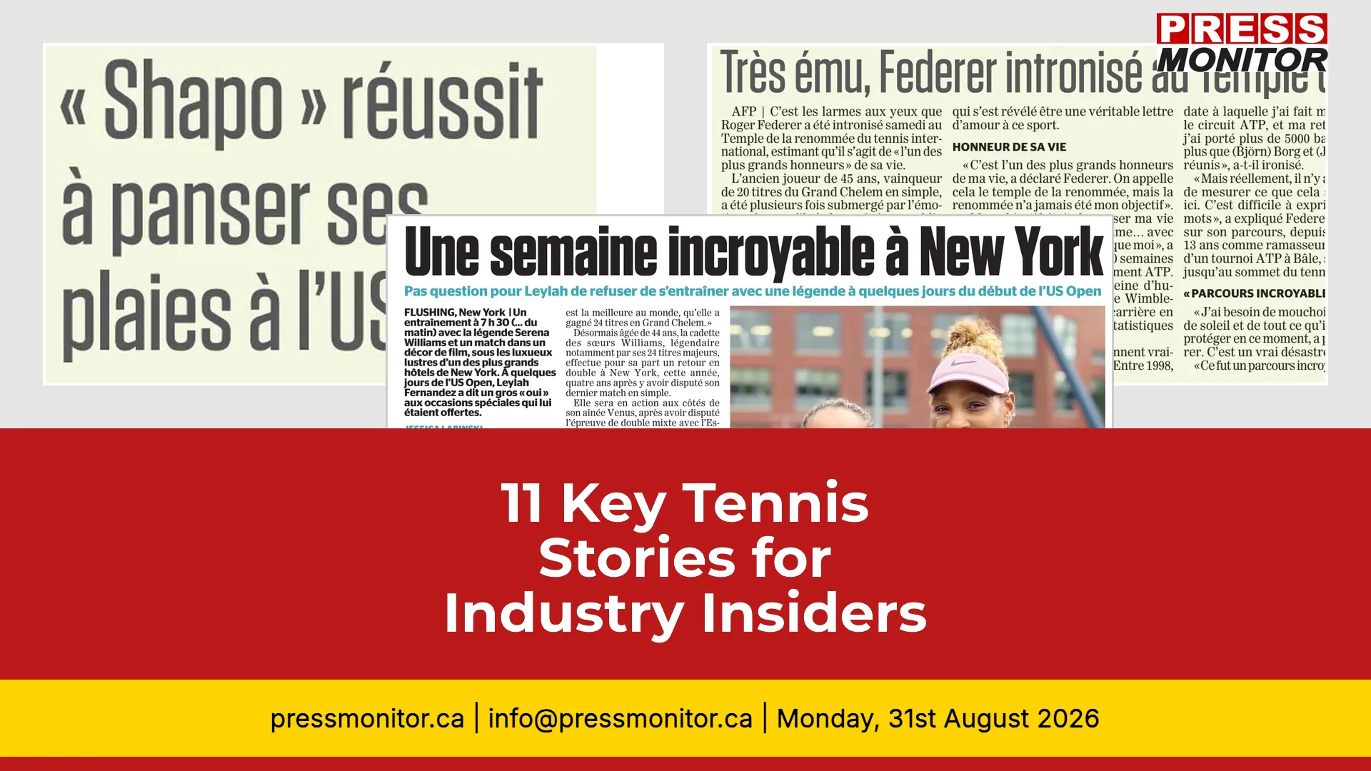 11 Key Tennis Stories for Industry Insiders