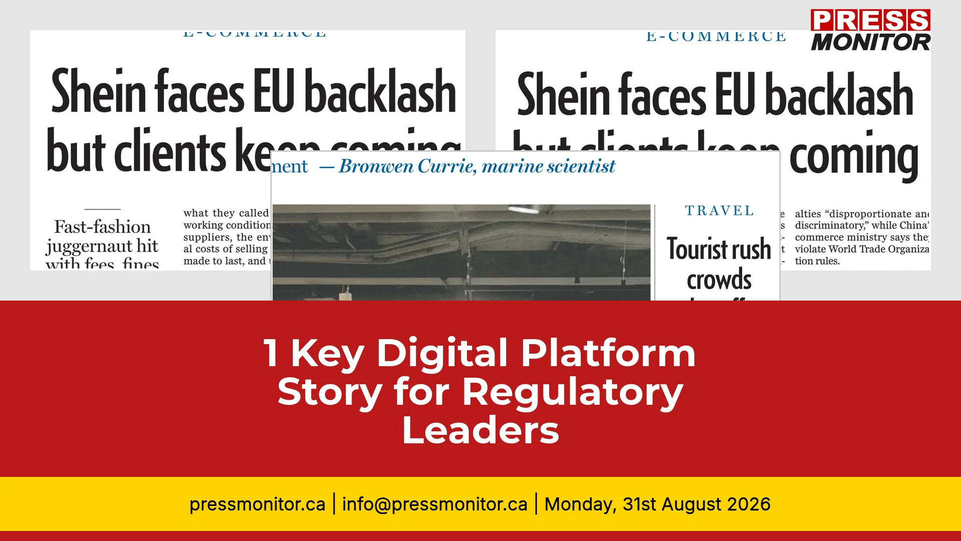 1 Key Digital Platform Story for Regulatory Leaders
