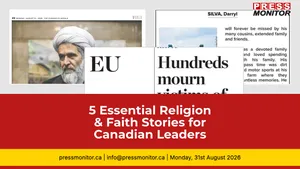 5 Essential Religion & Faith Stories for Canadian Leaders
