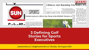 3 Defining Golf Stories for Sports Executives