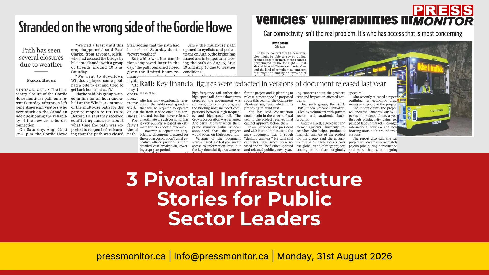 3 Pivotal Infrastructure Stories for Public Sector Leaders