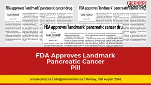 FDA Approves Landmark Pancreatic Cancer Pill