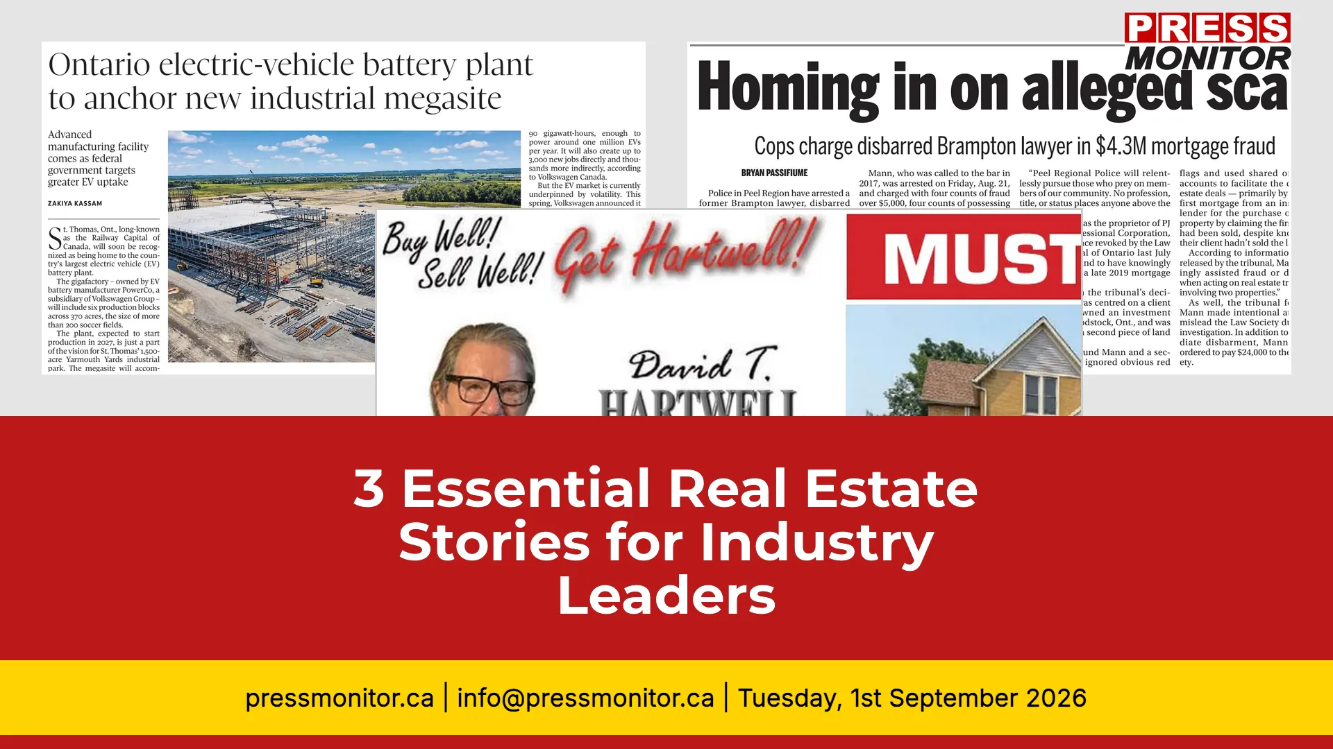 3 Essential Real Estate Stories for Industry Leaders