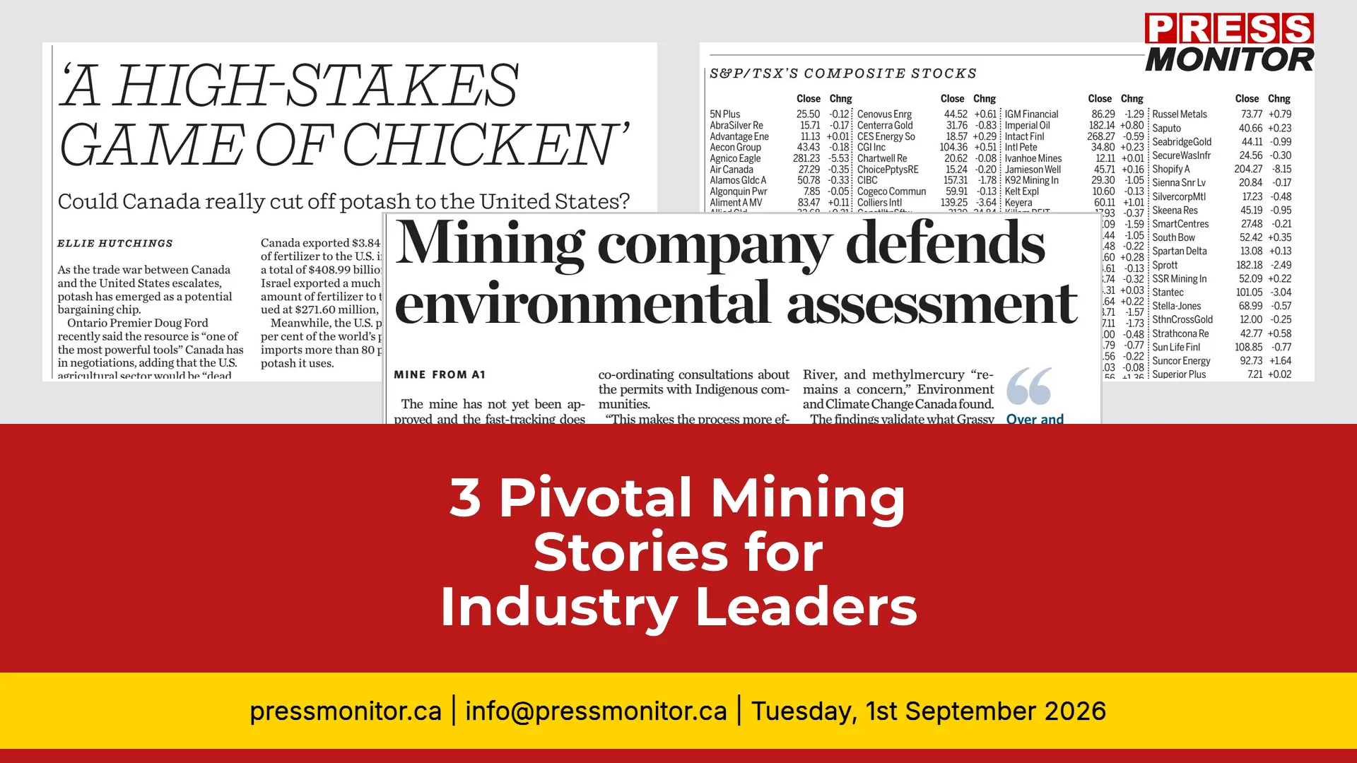 3 Pivotal Mining Stories for Industry Leaders