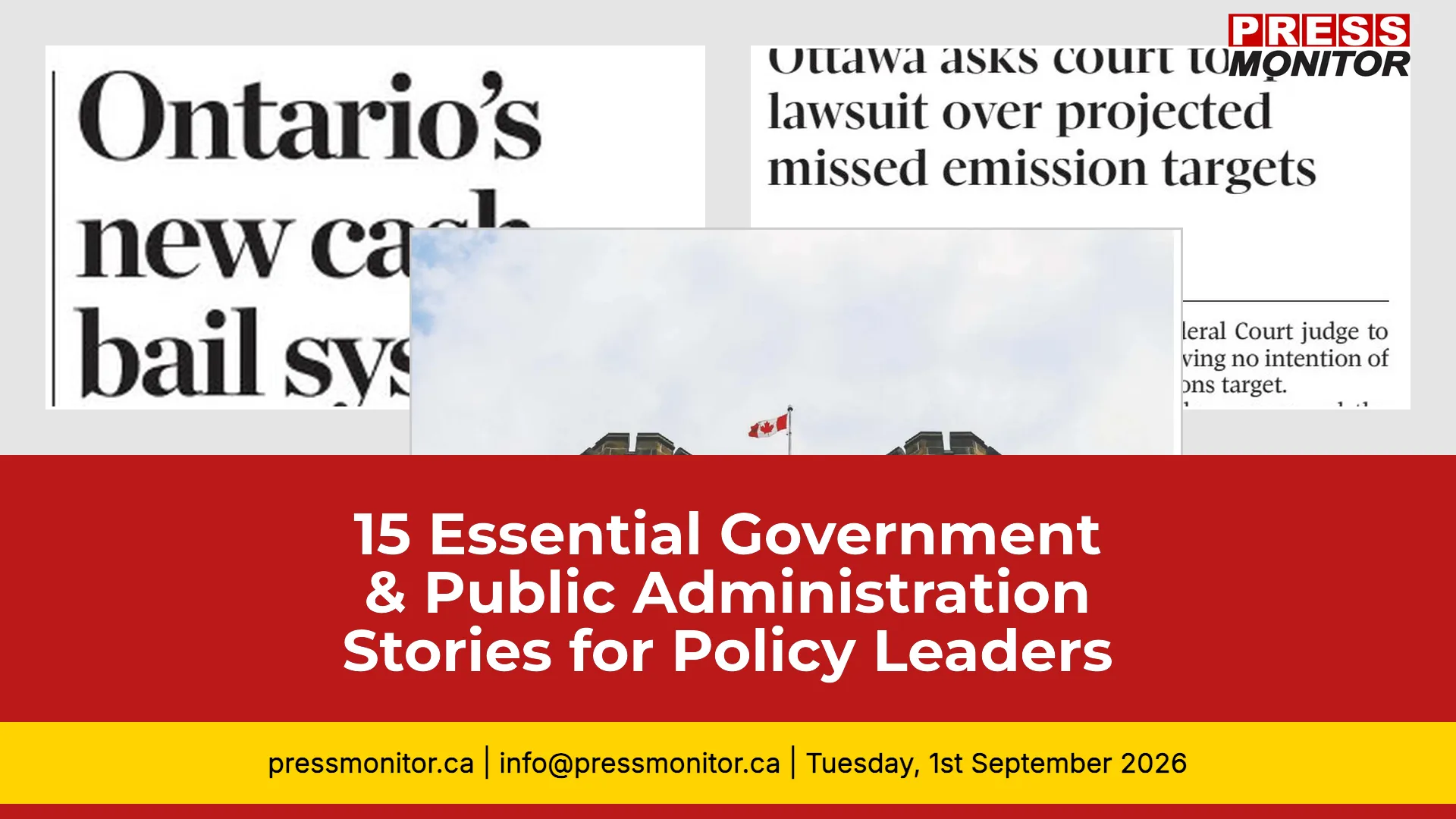 15 Essential Government & Public Administration Stories for Policy Leaders