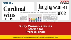 3 Key Women's Issues Stories for Professionals