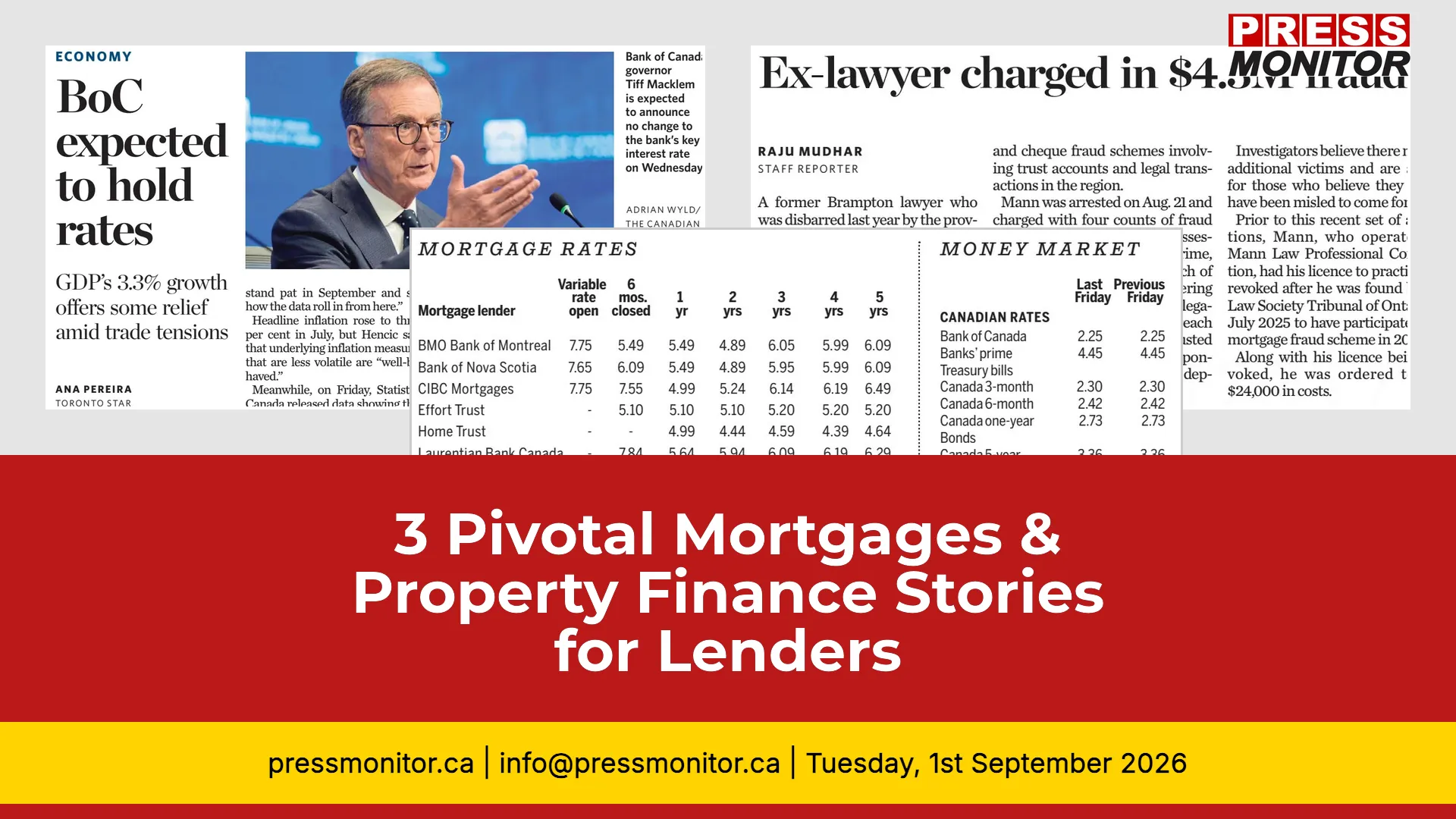 3 Pivotal Mortgages & Property Finance Stories for Lenders