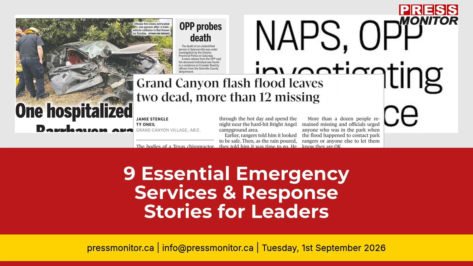 9 Essential Emergency Services & Response Stories for Public Safety Leaders