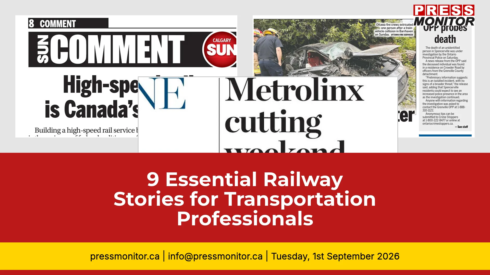 9 Essential Railway Stories for Transportation Professionals
