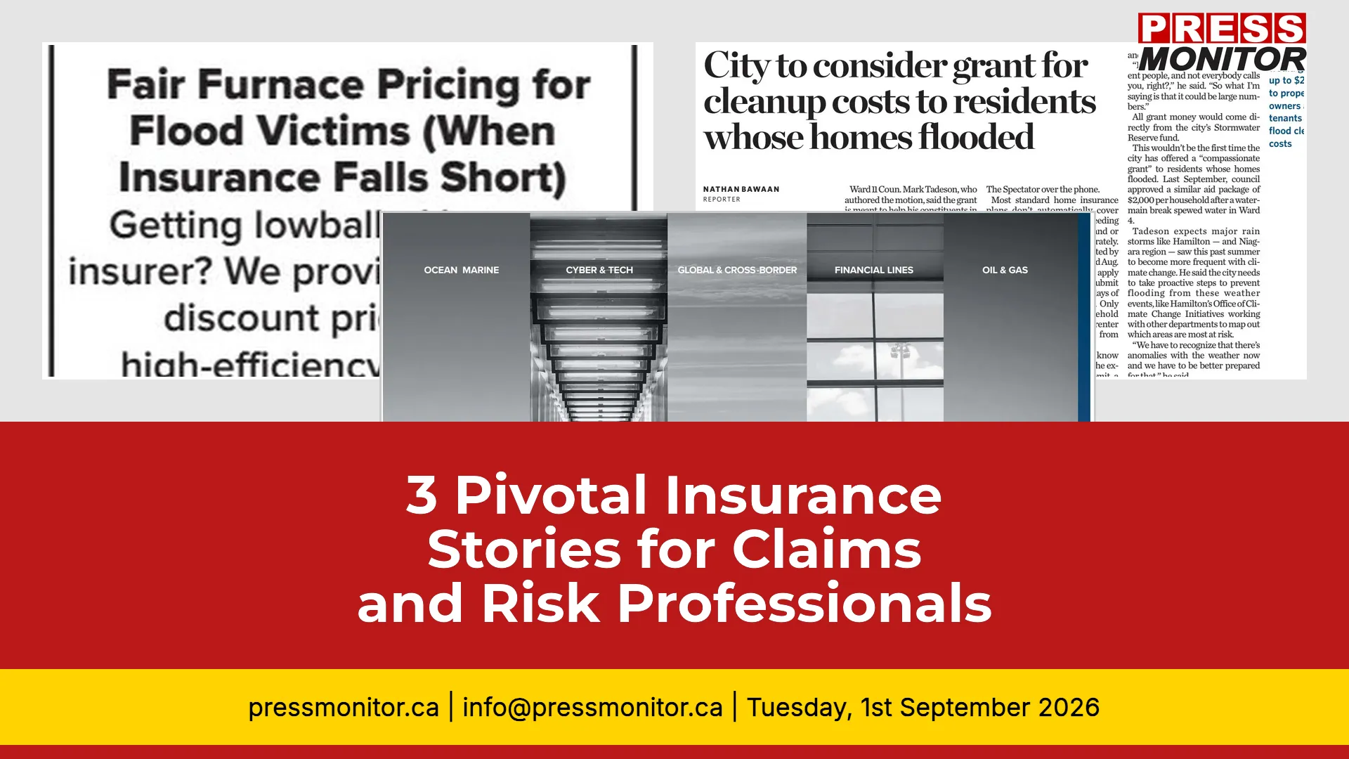 3 Pivotal Insurance Stories for Claims & Risk Professionals