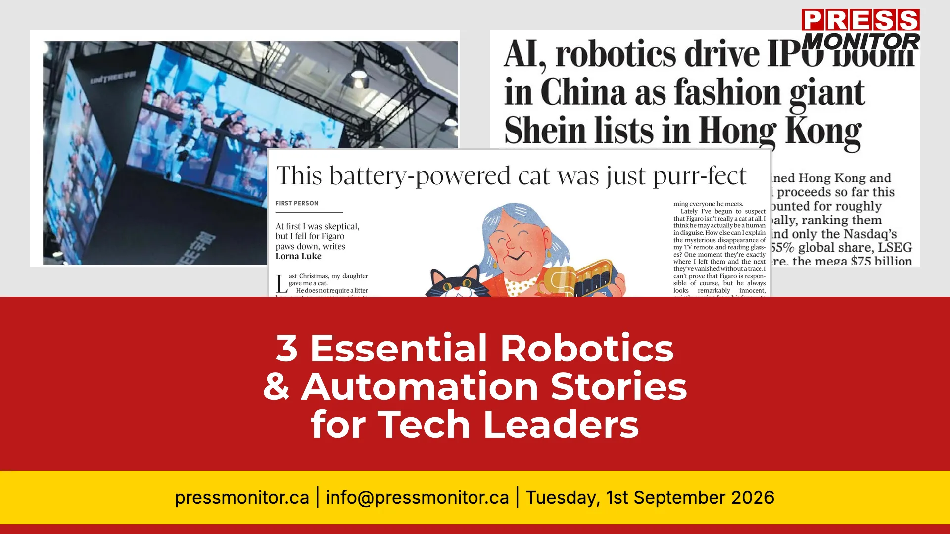 3 Essential Robotics & Automation Stories for Tech Leaders