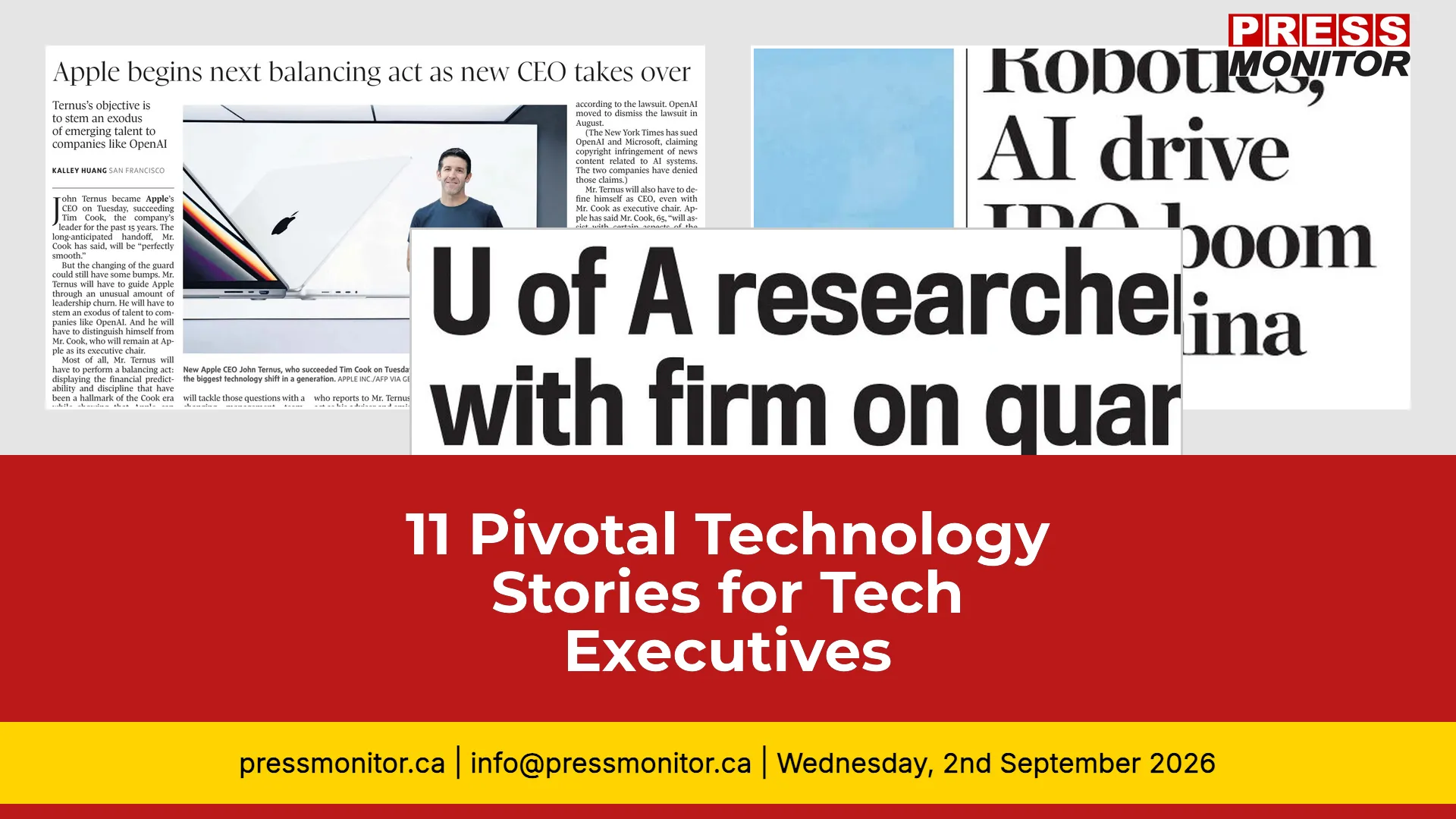 11 Pivotal Technology Stories for Tech Executives