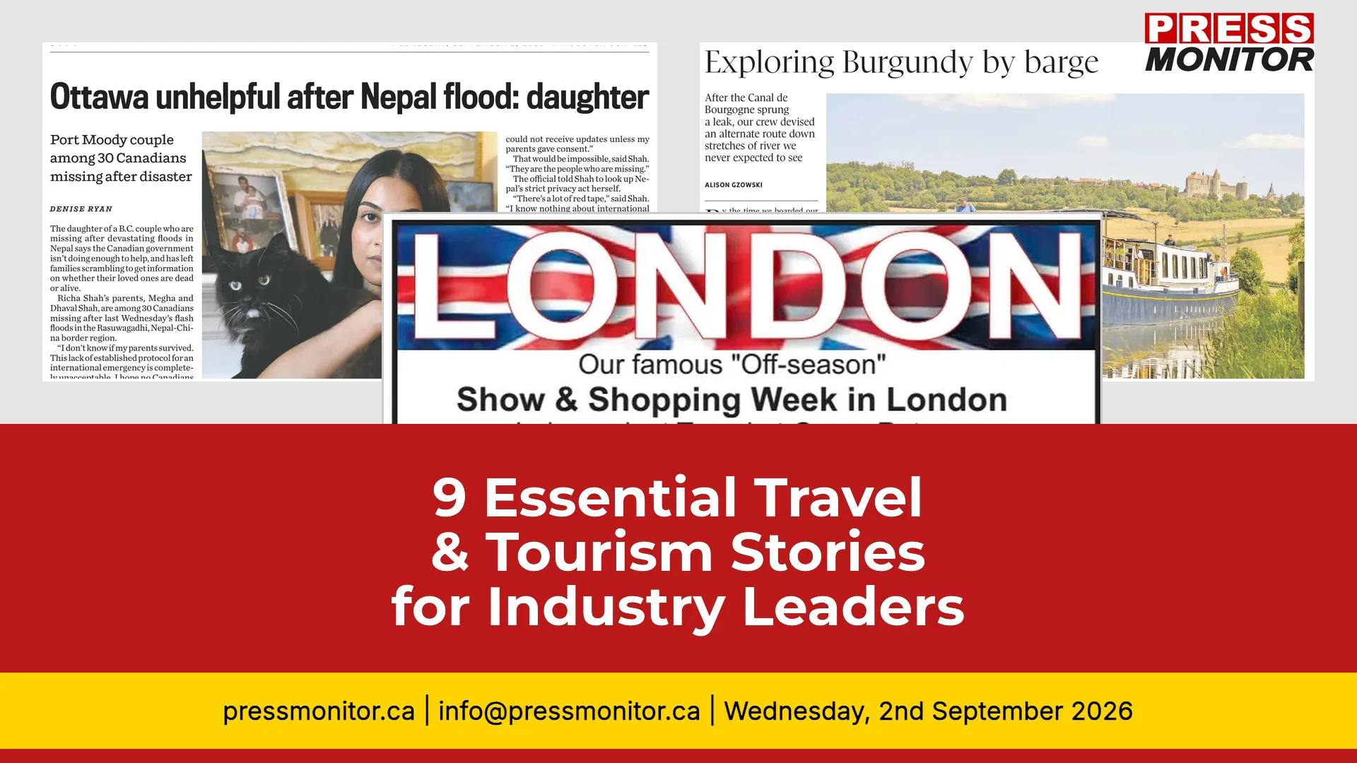 9 Essential Travel & Tourism Stories for Industry Leaders