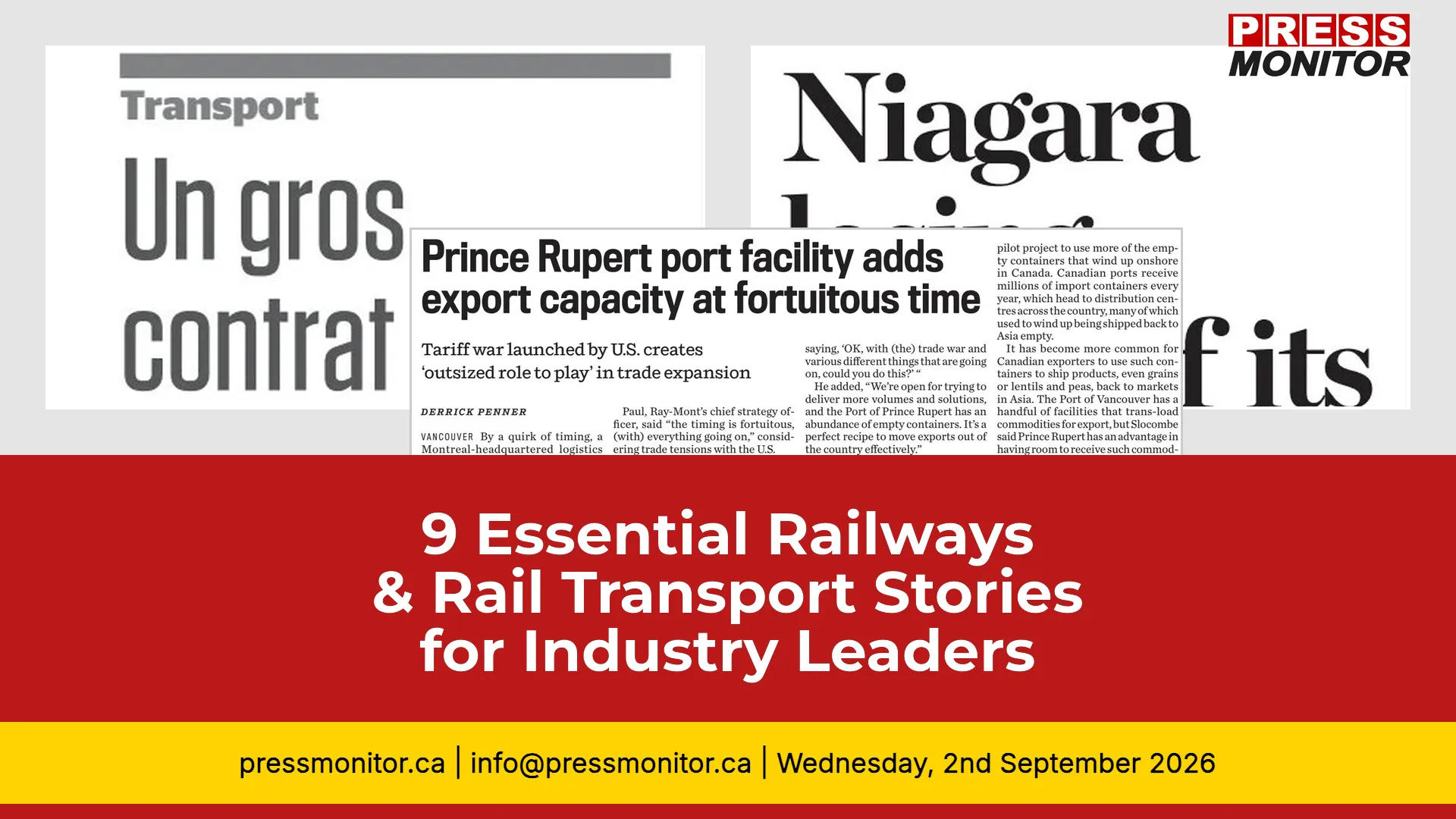 9 Essential Railways & Rail Transport Stories for Industry Leaders
