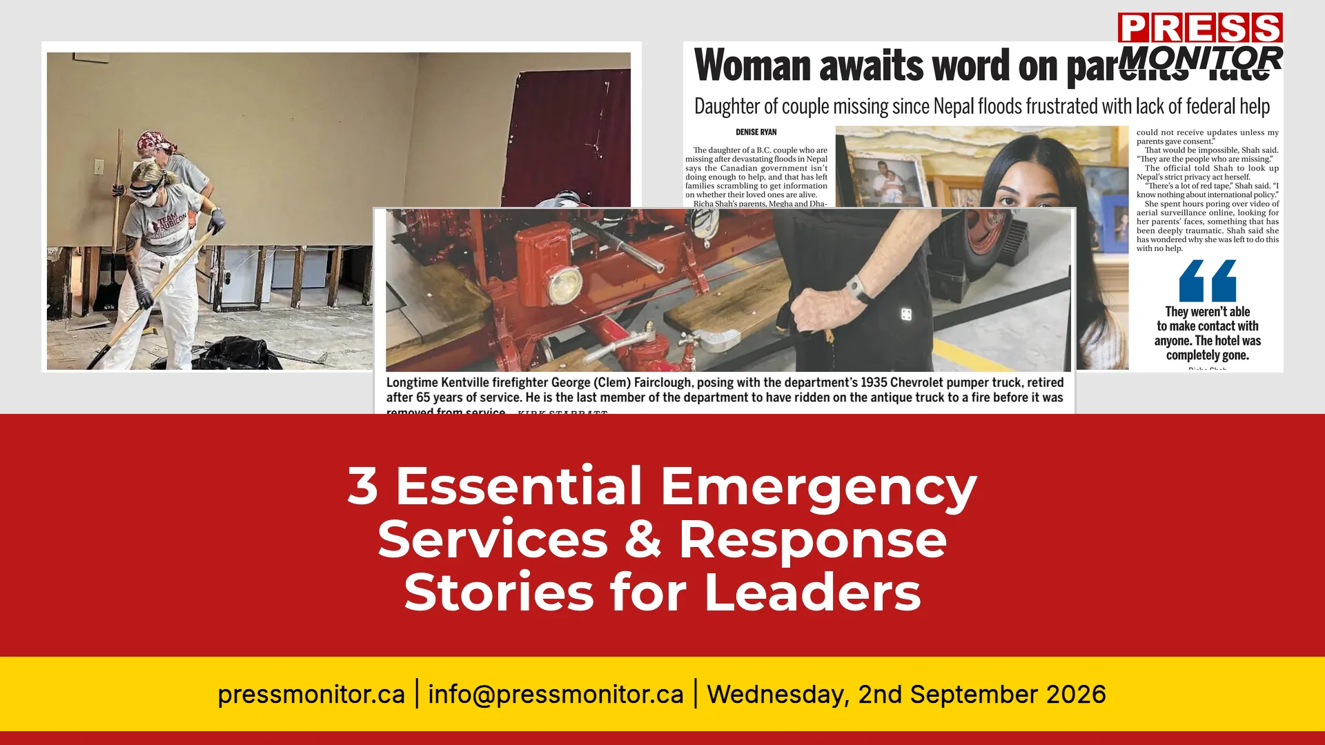 3 Essential Emergency Services & Response Stories for Public Safety Leaders