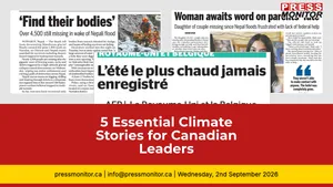 5 Essential Climate Stories for Canadian Leaders