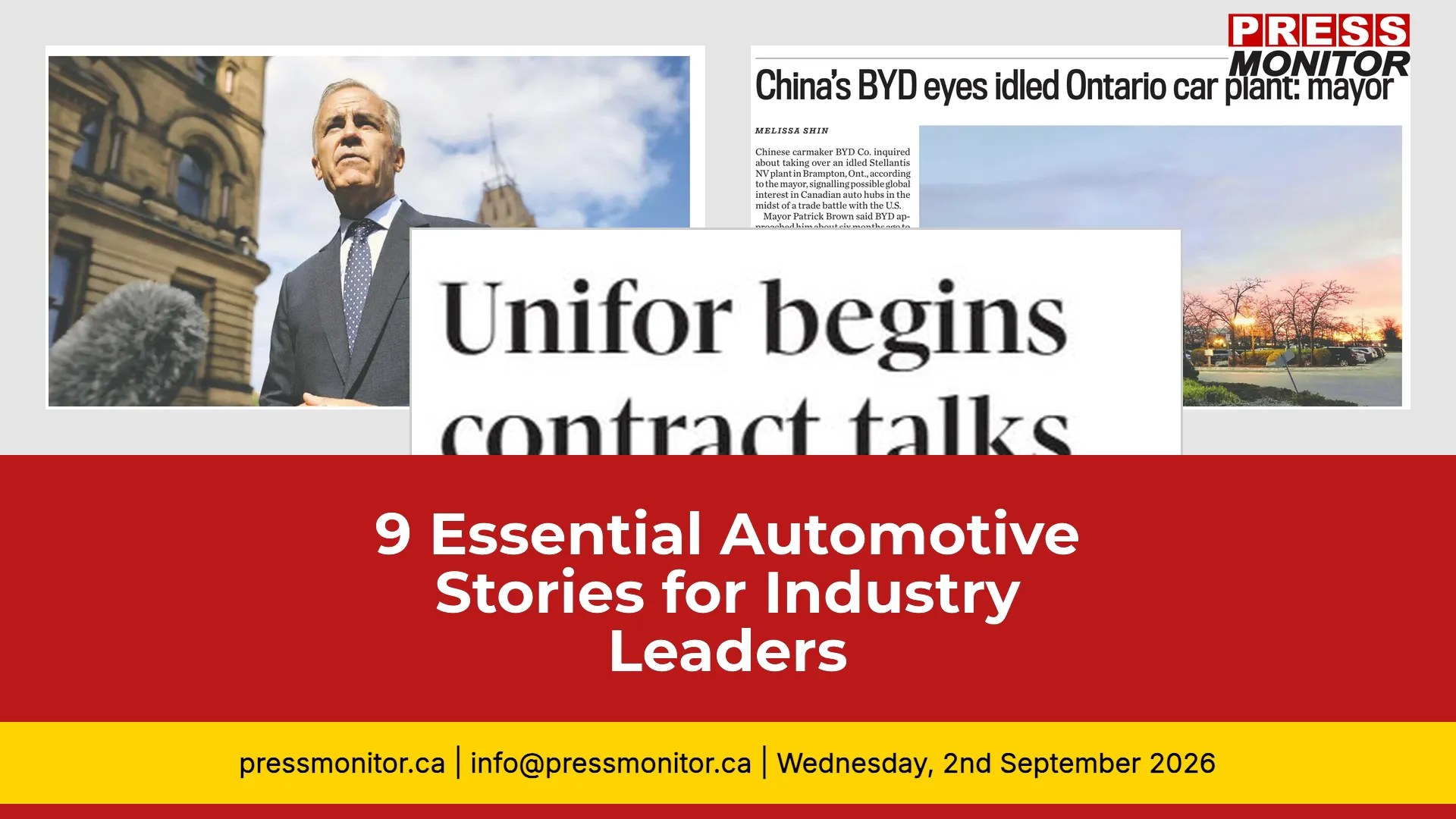 9 Essential Automotive Stories for Industry Leaders