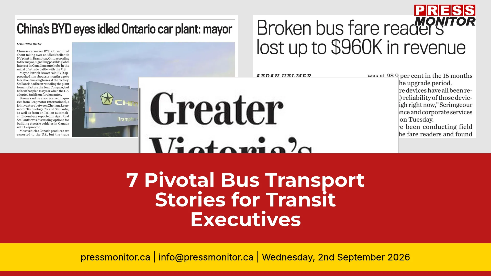 7 Pivotal Bus Transport Stories for Transit Executives