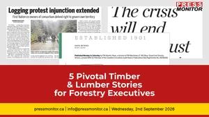 5 Pivotal Timber & Lumber Stories for Forestry Executives