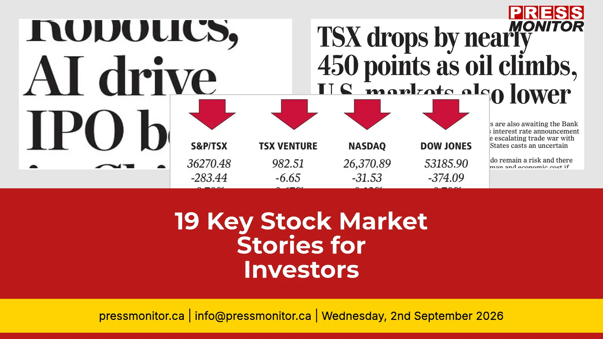 19 Key Stock Market Stories for Investors