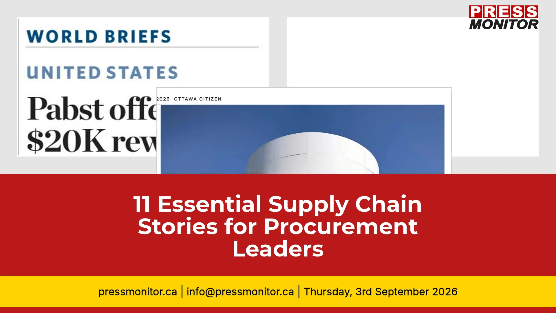 11 Essential Supply Chain Stories for Procurement Leaders