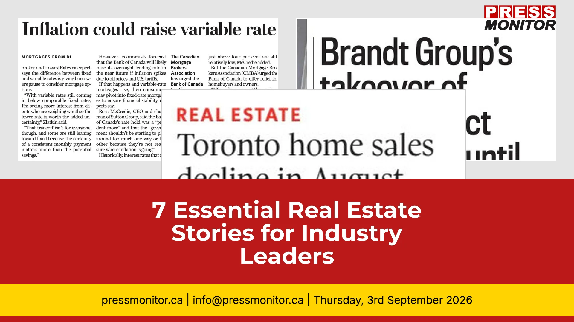 7 Essential Real Estate Stories for Industry Leaders