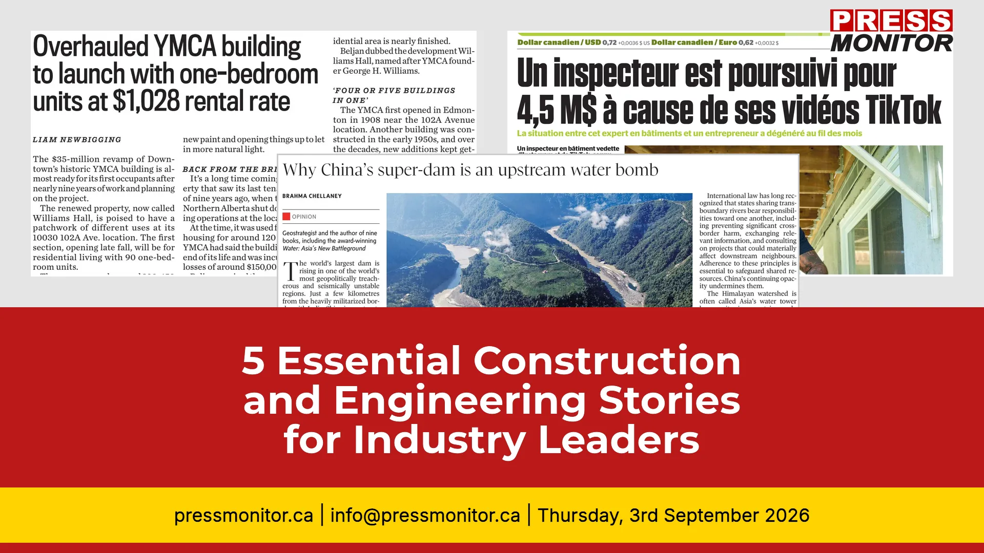 5 Essential Construction and Engineering Stories for Industry Leaders
