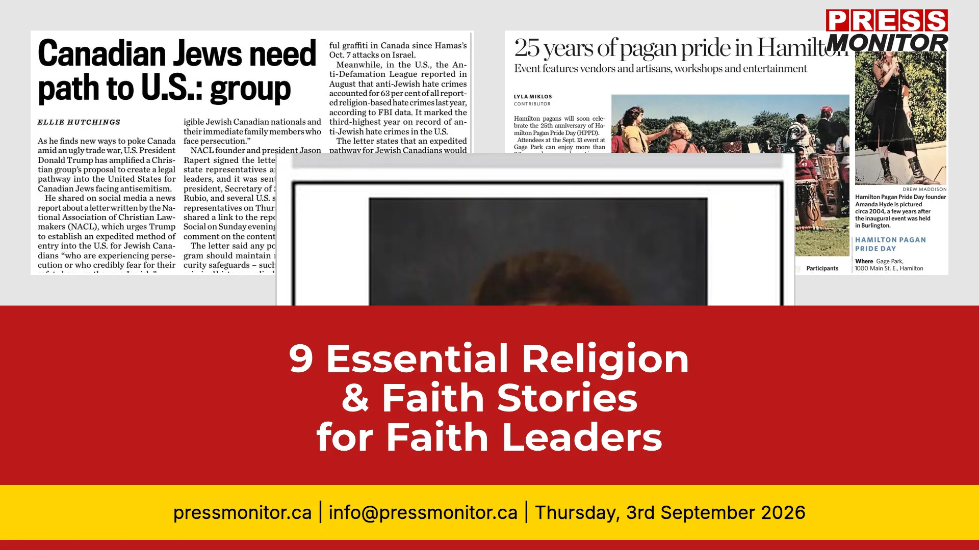 9 Essential Religion & Faith Stories for Faith Leaders