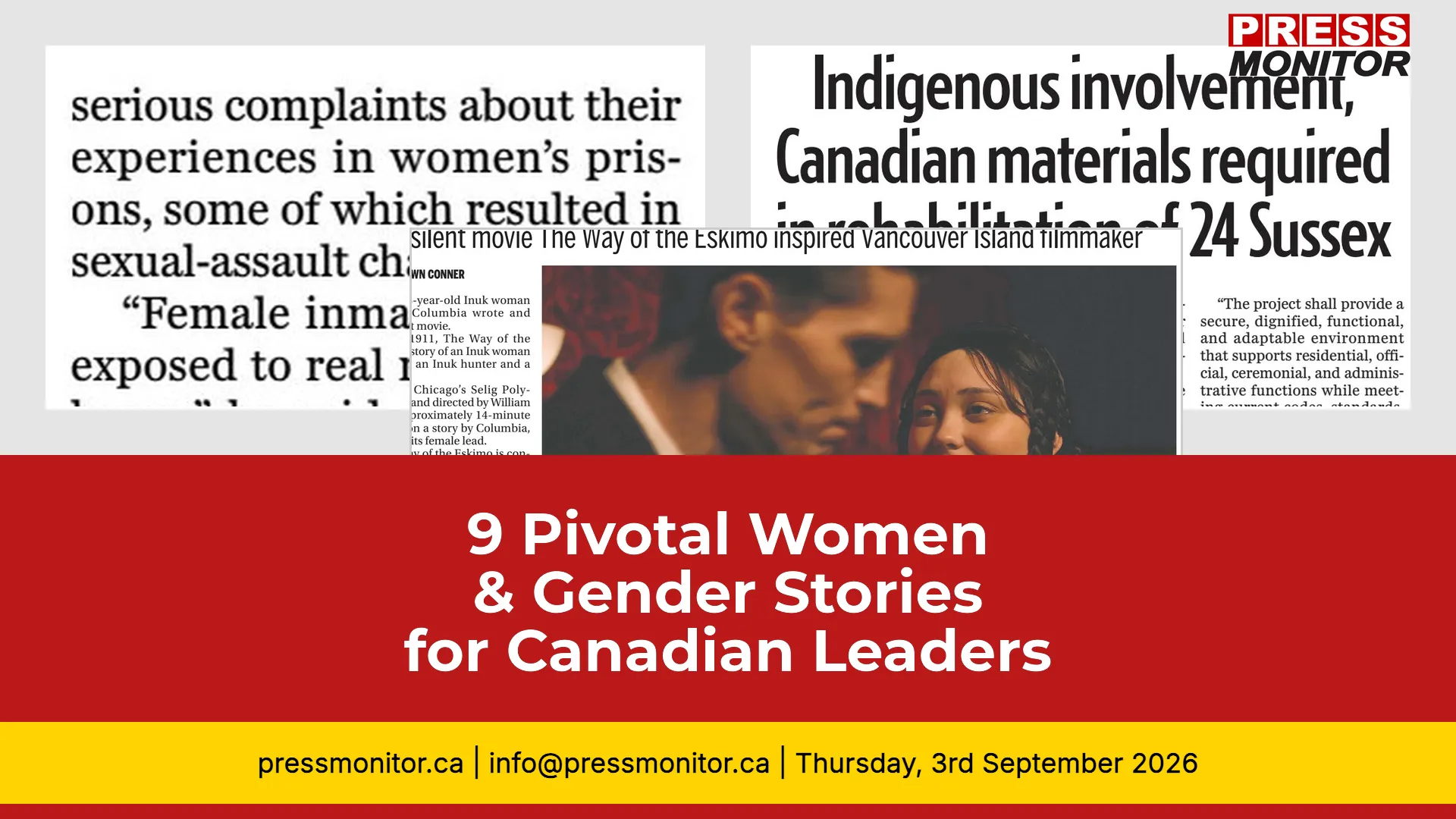 9 Pivotal Women & Gender Stories for Canadian Leaders