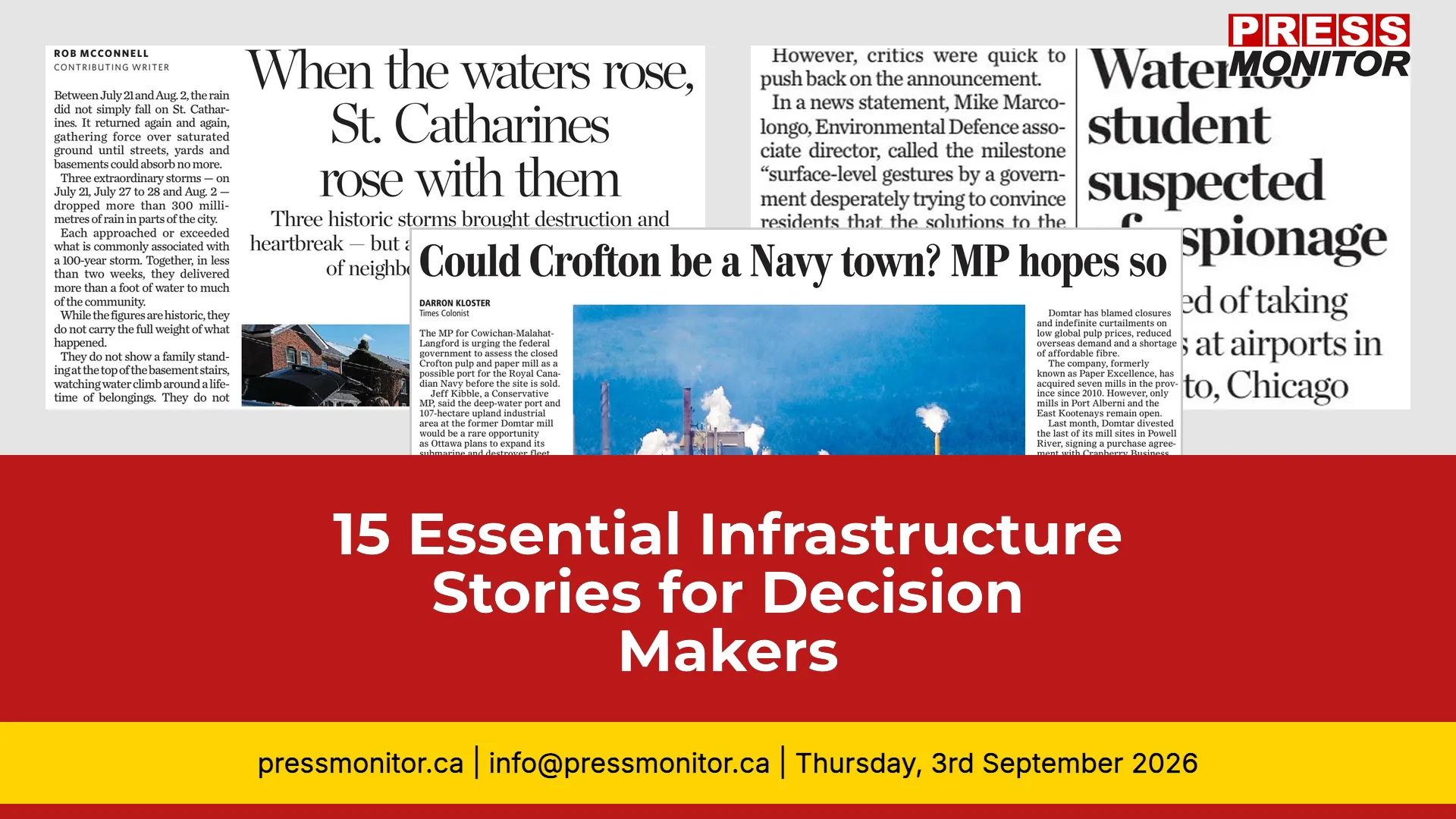 15 Essential Infrastructure Stories for Decision Makers