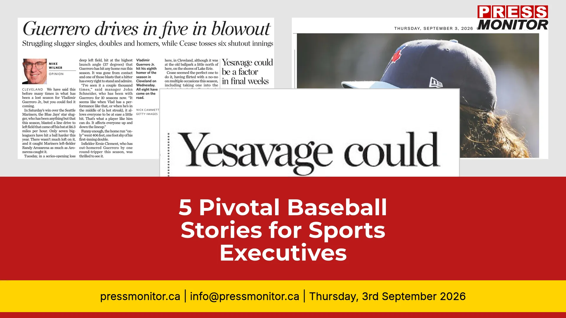 5 Pivotal Baseball Stories for Sports Executives