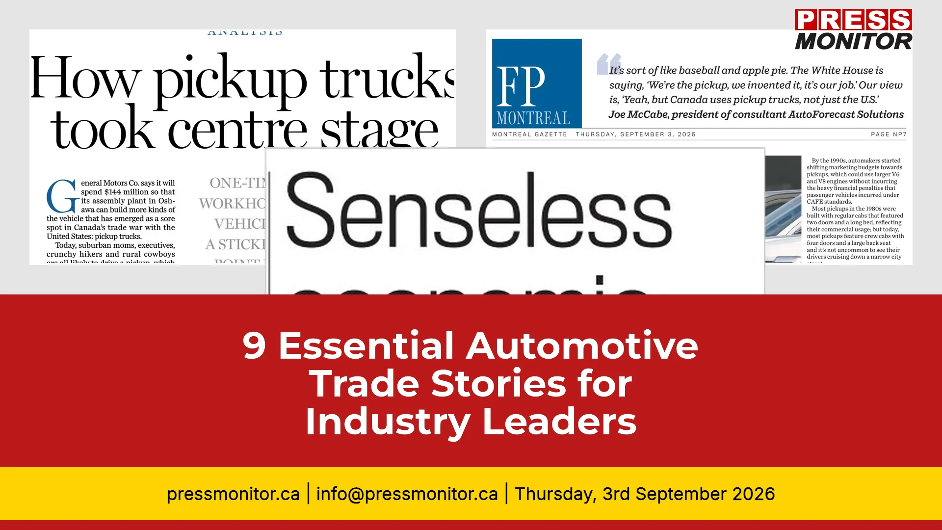 9 Essential Automotive Trade Stories for Industry Leaders