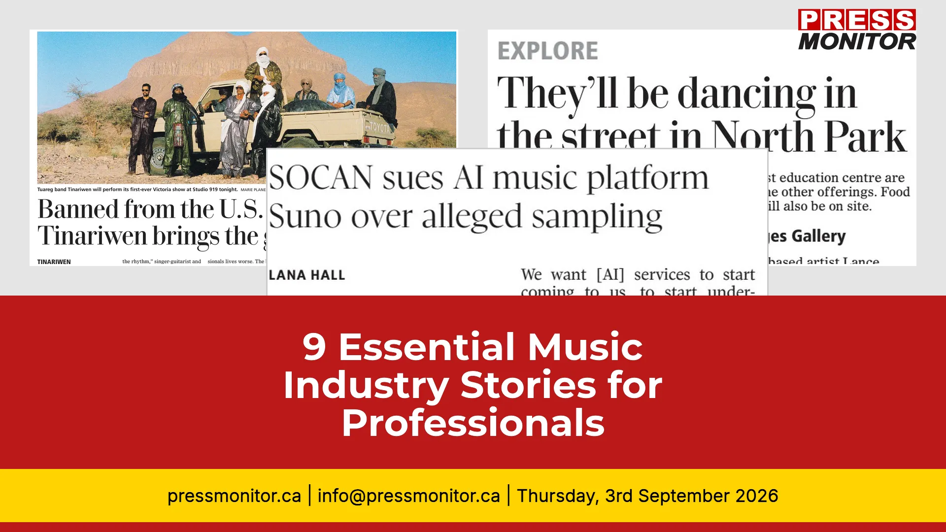 9 Essential Music Industry Stories for Professionals