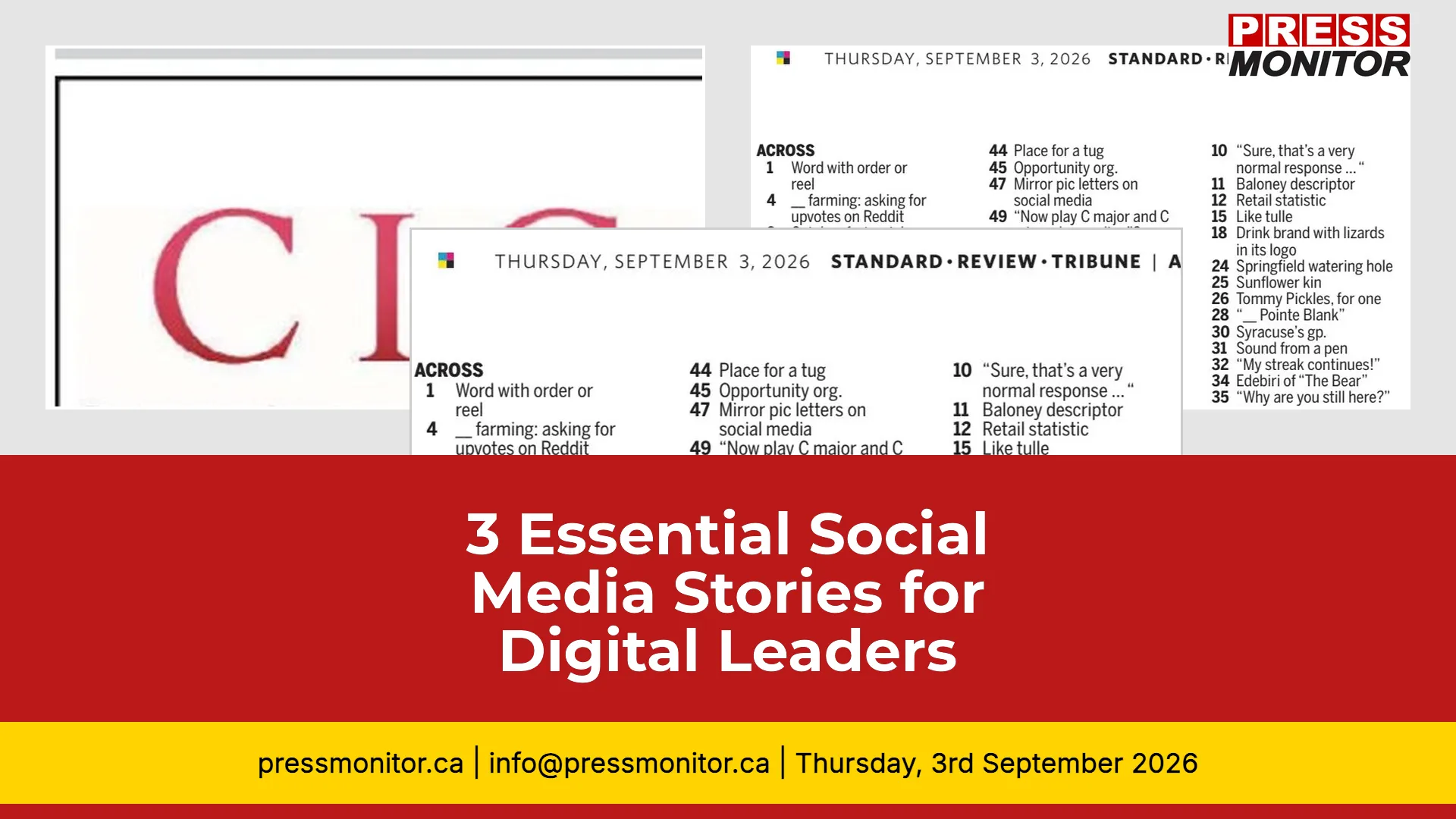 3 Essential Social Media Stories for Digital Leaders